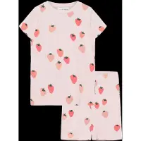 Geggamoja Bamboo Set - Pink - 122/128