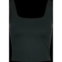 Girlfriend Collective Tommy Square Tank - Black - XS