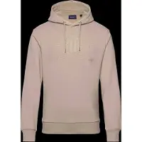Gant Reg Tonal Shield Hoodie - Beige - S
