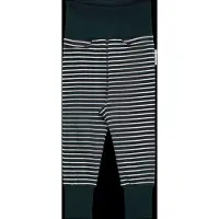 Geggamoja Baby Pants Navy Beige Stripe - Navy - 62/68