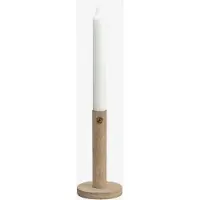 ERNST kynttilänjalka, puuta 15 cm Luonnonvärinen