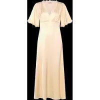 A-VIEW Flowy Dress - Yellow - 38