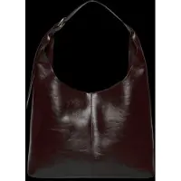 Gina Tricot Slouchy Bag - Burgundy - ONE SIZE