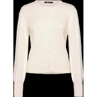 Gina Tricot Knitted Cardigan - Cream - XS