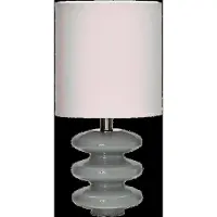 House Doctor Bordlampe, Hdstep, S, Lyseblå;Råhvid - Blue - ONE SIZE