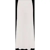 Ganni Shiny Pointelle Knit - White - S