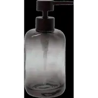 House Doctor Soap Dispenser, Hdwah, Grey - Black - 17X 7.4CM