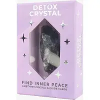 Gift Republic Crystal Healing Kit Detox - Purple - ONE SIZE