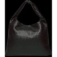 Gina Tricot Braided Large Bag - Black - ONE SIZE