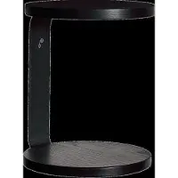 Hubsch Oto Wall Shelf - Black - ONE SIZE