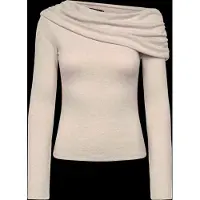 Gina Tricot One Shoulder Top - Beige - S