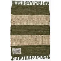 Bongusta Chindi Rug 45 X 60 Cm - Green - 45X60CM