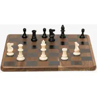 Gentlemen's Hardware Chess Set Acacia Wood - Brown - ONE SIZE x 43