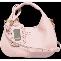 Ganni Mini Hobo Bag - Pink - ONE SIZE