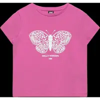 Helly Hansen K Hh Graphic T-Shirt - Pink - 92