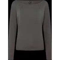 Gina Tricot Soft Slouchy Loungewear Top - Grey - XL