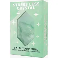 Gift Republic Crystal Healing Kit Stress Les - Green - ONE SIZE