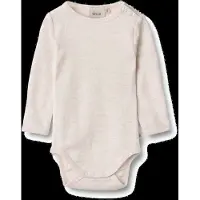 Wheat Wool Body L/S Lucca - White - 80