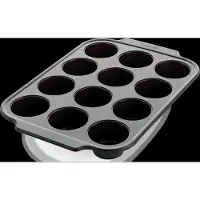 Greenpan Muffincups 12Pcs - Grey - 12 PCS