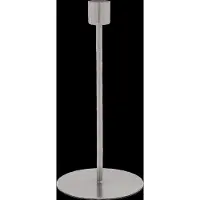 House Doctor Candle Stand, Hdanit, Silver Finish - Silver - 20X 9.5CM