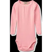 Wheat Rib Body L/S Lotta - Pink - 80