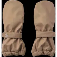 Wheat Rain Mittens Rily - Brown - M