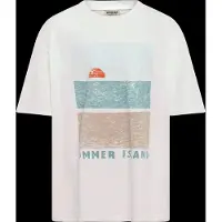 Wheat T-Shirt S/S Leslie - White - 110