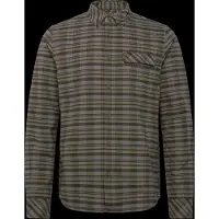 Helly Hansen Classic Check Ls Shirt - Khaki green - M