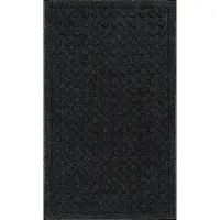 House Doctor Door Mat, Hdentry, Rectangle, Black - Black - 75X 45X 0.8CM