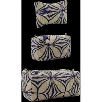 House Doctor Toiletry Bag, Hdcare, Blue - Beige - 18X 14X 1CM