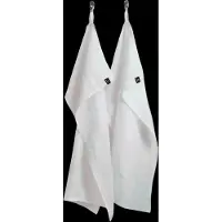 Himla Sunshine Køkkenhåndklæde 2-Pak - White - 50X70CM
