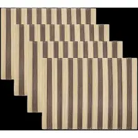 House Doctor Dækkeserviet, Hdrayas, Brun;Natur - Beige - 46X35X0CM