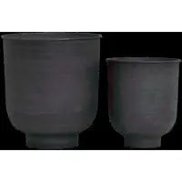 House Doctor Planter, Hdvig, Grey - Grey - S:H:35CM.XL:30CM.L:H:45