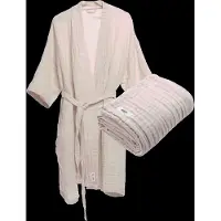 THE ORGANIC COMPANY Fine Sauna Package - Cream - M/L