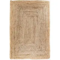 House Nordic Rina - Rug, Braided Jute, Nature 120X180 Cm - 1X120X180CM