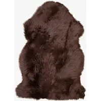 House Nordic Disa - Lambskin, Brown, Real Lambskin, 50X85 Cm - Brown - 5X50X85CM