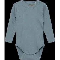 Huttelihut Body Ls Rib - Blue - 74