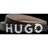 HUGO Zula Belt 1,5Cm - Black - 80