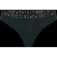 HUGO Mesh Logo Thong - Black - M
