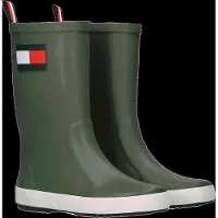Tommy Hilfiger Flag Rain Boot Black - Green - 25/15.5CM