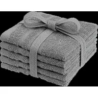 Borganäs of Sweden Basic Terry Cloths 25X25 Cm Sand - Grey - 5-PACK 25X25CM