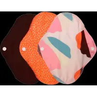 Imse Panty Liners Classic, Orange Sprinkle 3-Pack - Orange - ONE SIZE