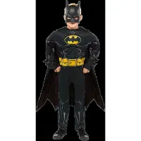 IPK Batman Costume 128 Cm - Black - 128 CM