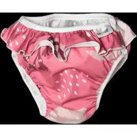 Imse Vimse Swim Diaper Xl 11-14Kg, Pink Whale Frill - Pink - XL 11/14KG