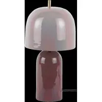 Leitmotiv Table Lamp Rico - Burgundy - H43CM