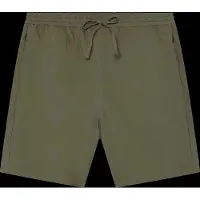 Knowledge cotton apparel Astral Comfort Linen Blend Shorts - Khaki green - M