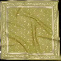 Becksöndergaard Tulipa Cotta Scarf - Green - ONE SIZE