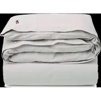 Lexington Home Pin Point Gray Cotton Duvet Cover - Grey - 220X220