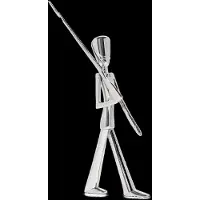 Kay bojesen Kongelig Garder - Silver - 16 CM