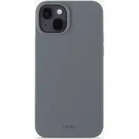 Holdit Phone Case Silicone Space Gray iPhone 14 Plus